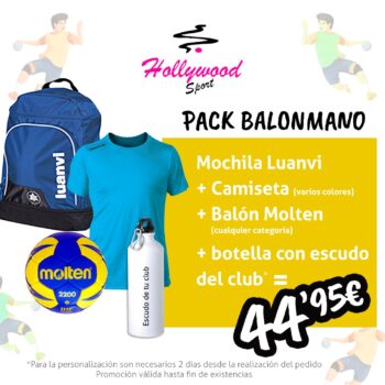 Pack balonmano