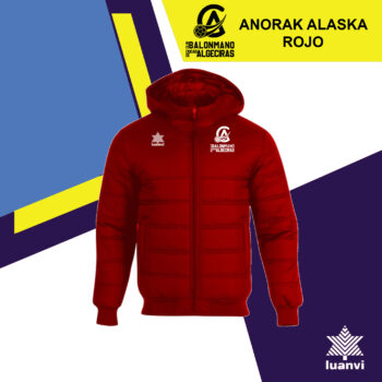 ANORAK ALASKA ROJO. BM. CIUDAD DE ALGECIRAS 25-26