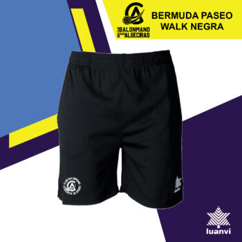 BERMUDA PASEO WALK NEGRA. BM. CIUDAD DE ALGECIRAS 25-26