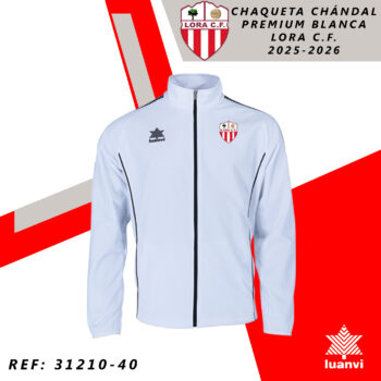 CHAQUETA CHÁNDAL PREMIUM BLANCA LORA C.F. 25-26