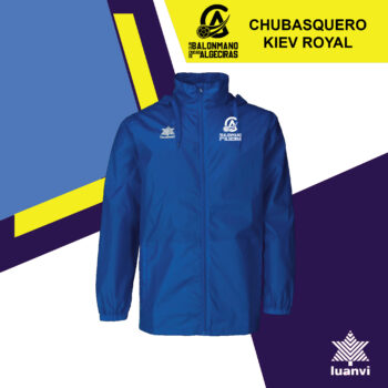 CHUBASQUERO KIEV AZUL ROYAL. BM. CIUDAD DE ALGECIRAS 25-26