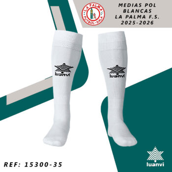 MEDIAS POL BLANCAS LA PALMA F.S. 25-26