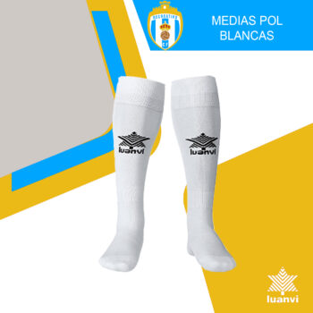 MEDIAS POL BLANCAS RECREATIVO LA LINEA 25-26