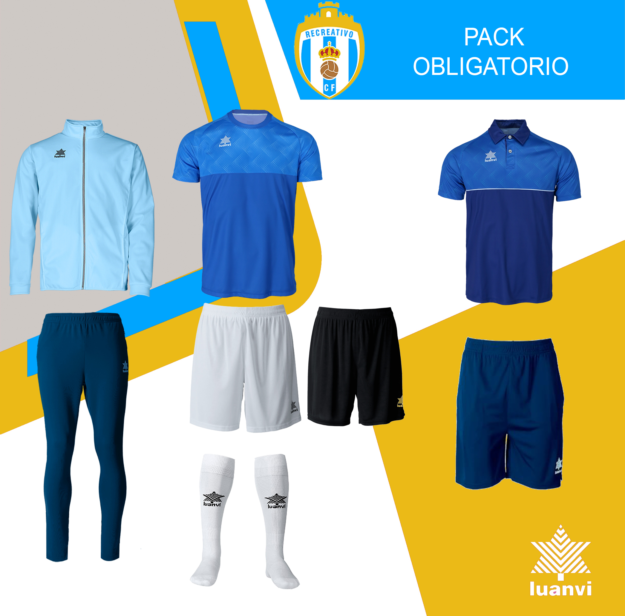 PACK OBLIGATORIO JUGADOR RECREATIVO LA LINEA