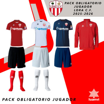 PACK OBLIGATORIO JUGADOR LORA C.F.