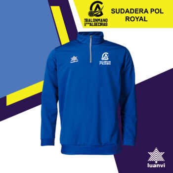 SUDADERA POL AZUL. BM. CIUDAD DE ALGECIRAS 25-26