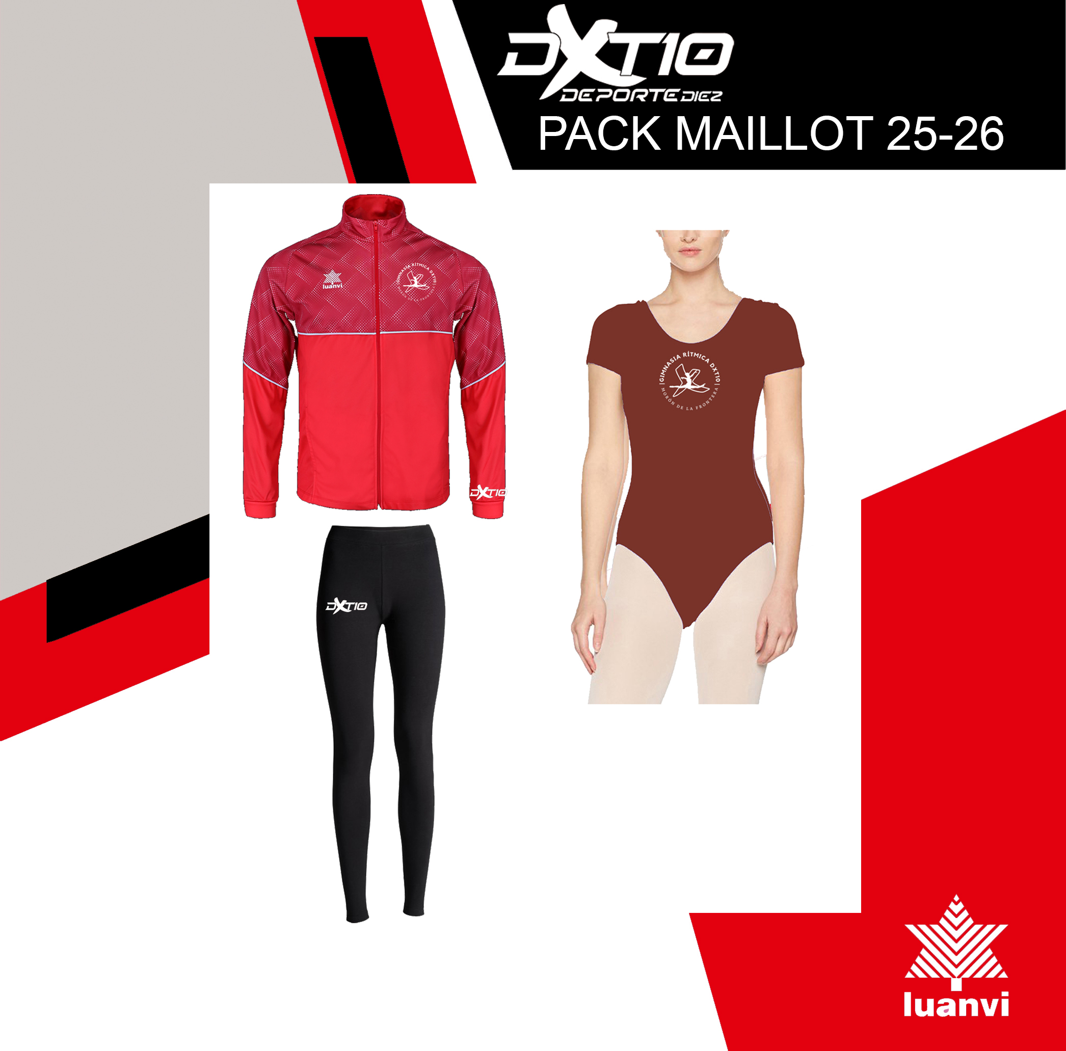 PACK MAILLOT DXT10 25-26