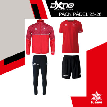 PACK PÁDEL DXT10 25-26