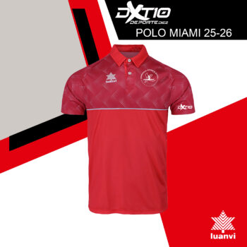 POLO MIAMI ROJO DXT10 25-26