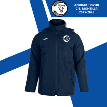 ANORAK TRIVOR MARINO MONTILLA BALONCESTO 25-26