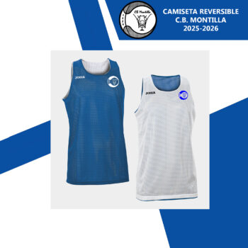 CAMISETA REVERSIBLE SIN MANGAS MONTILLA BALONCESTO 25-26