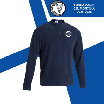 FORRO POLAR CERVINO MARINO MONTILLA BALONCESTO 25-26